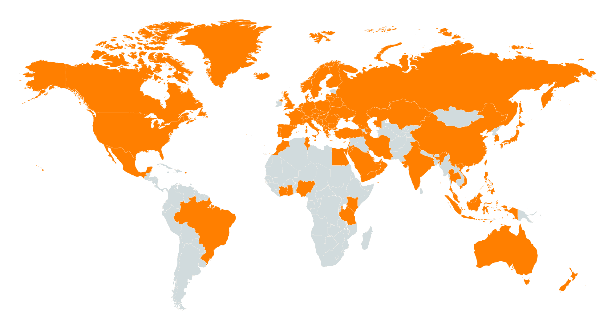 world map